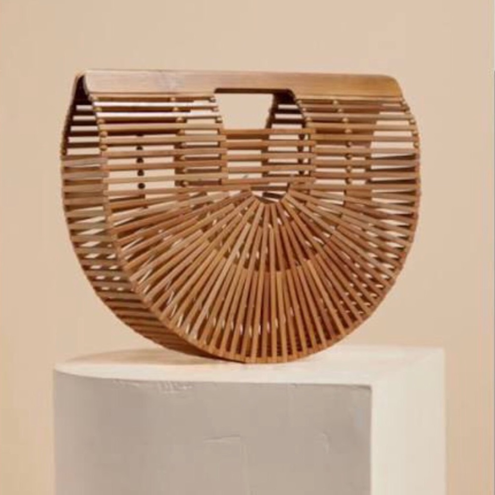 Cult Gaia Large Ark Basket Bag